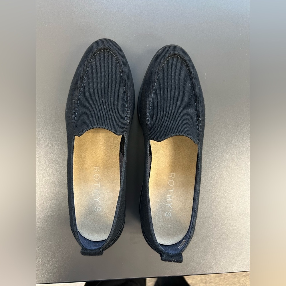 Rothy's Black Lug Loafers